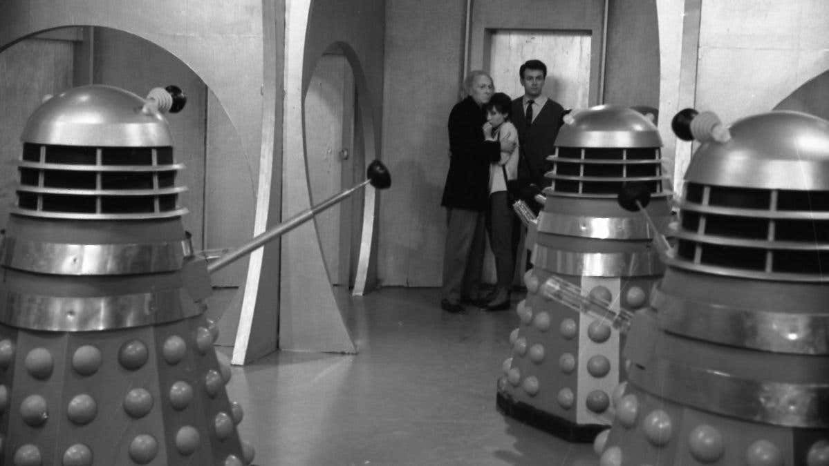 Bild für Artikel mit dem Titel „Doctor Who's First Dalek Story“ wird in Farbe wiederhergestellt